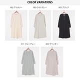 【OMNES】キッズ ハニカムストレッチワッフル切り替えヘンリーワンピース | OMNES | 詳細画像18