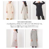 【OMNES】キッズ ハニカムストレッチワッフル切り替えヘンリーワンピース | OMNES | 詳細画像2