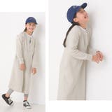 【OMNES】キッズ ハニカムストレッチワッフル切り替えヘンリーワンピース | OMNES | 詳細画像8