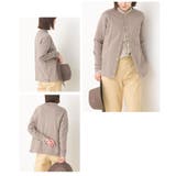 【OMNES】裏毛スウェットパールドットカーディガン | OMNES | 詳細画像14