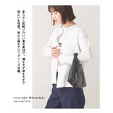 【OMNES】裏毛スウェットパールドットカーディガン | OMNES | 詳細画像3