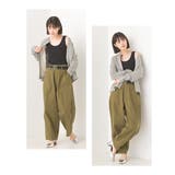 【OMNES】裏毛スウェットパールドットカーディガン | OMNES | 詳細画像7