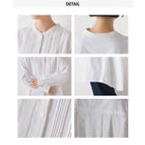 【OMNES】製品洗いスラブコットンピンタック長袖シャツ | OMNES | 詳細画像15