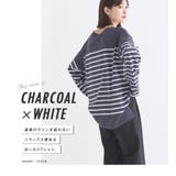 【OMNES】パネルボーダーコットン長袖Tシャツ | OMNES | 詳細画像12