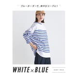 【OMNES】パネルボーダーコットン長袖Tシャツ | OMNES | 詳細画像6