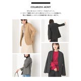 【OMNES】TRストレッチ ノーカラージャケット | OMNES | 詳細画像2