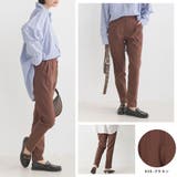 スーパーストレッチツイルタックパンツ レギュラー&裏起毛 | OMNES | 詳細画像8