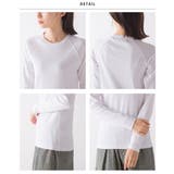 ユニセックス ストレッチジャガード クルーネック長袖&六分袖Tシャツ | OMNES | 詳細画像17
