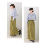 【OMNES】撥水加工ナイロンドロストギャザースカート | OMNES | 詳細画像10