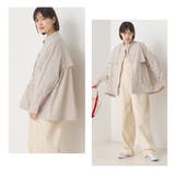 【OMNES】撥水加工ナイロン裾ドローコードAラインブルゾン | OMNES | 詳細画像9