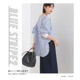 【OMNES】製品洗いコットンブロード裾ラウンドレイヤードブラウス | OMNES | 詳細画像8