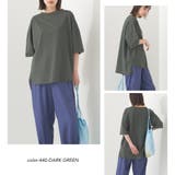 【OMNES】接触冷感 オーバーサイズ半袖プルオーバーTシャツ | OMNES | 詳細画像12
