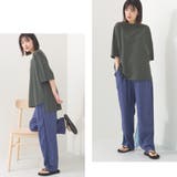 【OMNES】接触冷感 オーバーサイズ半袖プルオーバーTシャツ | OMNES | 詳細画像13