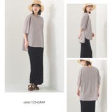 【OMNES】接触冷感 オーバーサイズ半袖プルオーバーTシャツ | OMNES | 詳細画像8