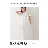 【OMNES】接触冷感 前開きシャツワンピース | OMNES | 詳細画像3