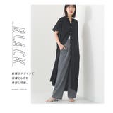 【OMNES】接触冷感 前開きシャツワンピース | OMNES | 詳細画像5