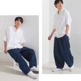 【OMNES】メンズ ダブルガーゼ半袖シャツ | OMNES HOMME | 詳細画像5