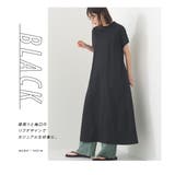 【OMNES】接触冷感ボトルネックフレアワンピース | OMNES | 詳細画像3 