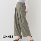 【OMNES】リップストップワイドタックパンツ | OMNES | 詳細画像1 