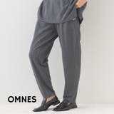 【OMNES】テック裏毛タックスウェットテーパードパンツ | OMNES | 詳細画像1 