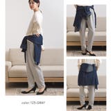 【OMNES】テック裏毛タックスウェットテーパードパンツ | OMNES | 詳細画像10 