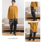 【OMNES】テック裏毛タックスウェットテーパードパンツ | OMNES | 詳細画像7 