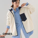 【OMNES】ボアジップスタンドフードオーバーサイズブルゾン | OMNES | 詳細画像1