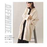 【OMNES】フェルト ルーズシルエットステンカラーコート | OMNES | 詳細画像3
