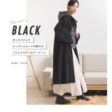 【OMNES】フェルト ルーズシルエットステンカラーコート | OMNES | 詳細画像6