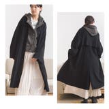 【OMNES】フェルト ルーズシルエットステンカラーコート | OMNES | 詳細画像8