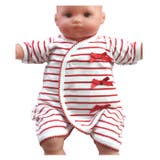 赤ボーダー 小さな赤ちゃん肌着 未熟児肌着 | ミニビーンズ | 詳細画像2 