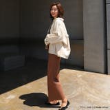 本格ニットパンツ リブニット スリット | HENANA  | 詳細画像17 