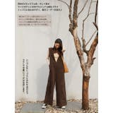 コーデュロイパンツ サロペット Vネック | HENANA | 詳細画像12