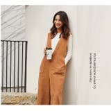 コーデュロイパンツ サロペット Vネック | HENANA | 詳細画像32