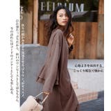 裏起毛 バックフリル ロングワンピース | HENANA  | 詳細画像5 