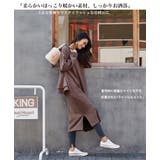 裏起毛 バックフリル ロングワンピース | HENANA  | 詳細画像13 