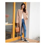 クルーネックボアコート ノーカラーコート レディースアパレル | HENANA  | 詳細画像23 