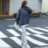 サイドZIP付き裏毛プルオーバー ゆったり プルオーバー | HENANA | 詳細画像34