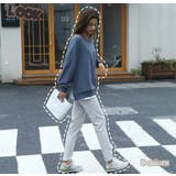 サイドZIP付き裏毛プルオーバー ゆったり プルオーバー | HENANA | 詳細画像15