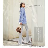 リブパンツ フレアリブパンツ 全8色 | HENANA | 詳細画像2