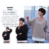 フェイクレイヤードカットソープルオーバー スリット | HENANA  | 詳細画像2 