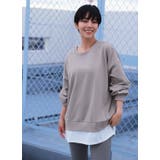 フェイクレイヤードカットソープルオーバー スリット | HENANA  | 詳細画像19 
