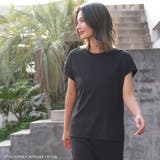 話題の神T 接触冷感Tシャツ リラックスフレンチスリーブT | HENANA | 詳細画像24