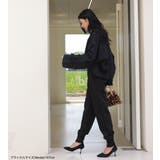 スリットジョグパンツ 裾リブスリットパンツ ゆったり | HENANA  | 詳細画像24 