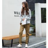 美脚デニムパンツ 伸縮性 ロングパンツ | HENANA  | 詳細画像21 