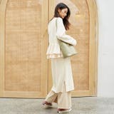 裏起毛 バックフリル ロングワンピース | HENANA  | 詳細画像21 