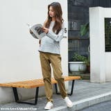 美脚デニムパンツ 伸縮性 ロングパンツ | HENANA  | 詳細画像7 