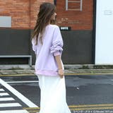 配色切替パーカー リブ切替トレーナー ドーパミンコーデ | HENANA  | 詳細画像17 