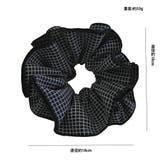 【韓国トレンド×ビッグシュシュ】シュシュ 大ぶり 千鳥格子柄 | HENANA | 詳細画像6