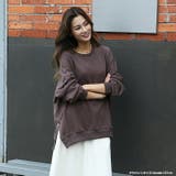 サイドZIP付き裏毛プルオーバー ゆったり プルオーバー | HENANA | 詳細画像16